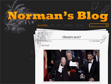 Tablet Screenshot of normansblog.de